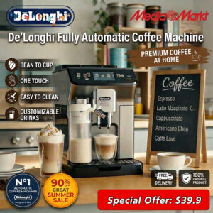 📦De'Longhi Eletta Explore with Cold Brew | Prepay $10 Shipping Fee, Pay Product Balance On Delivery (COD), Limited Stock
